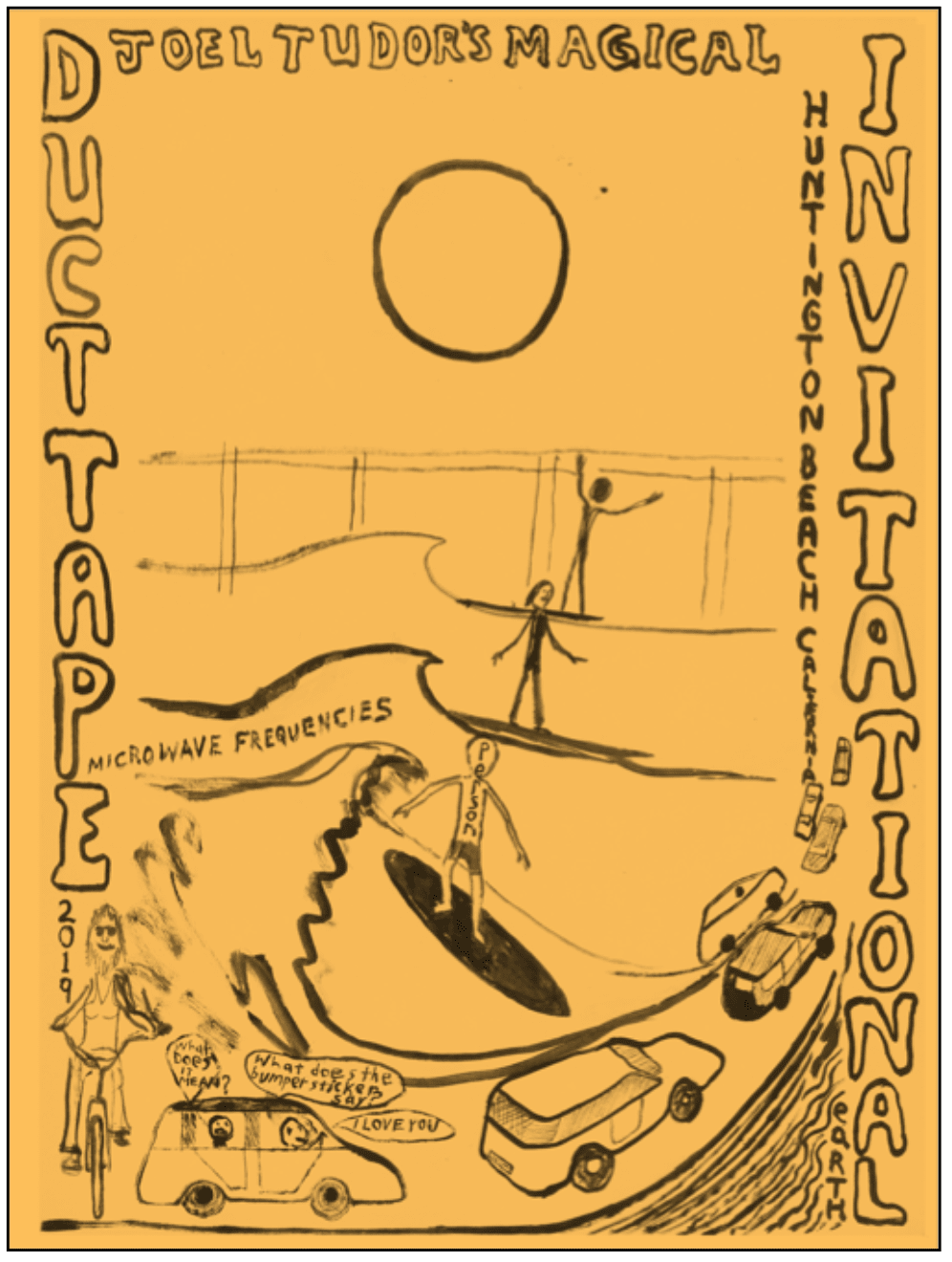 Artist Chris Johanson at the Vans US Open | %%sitename%% - Surfer